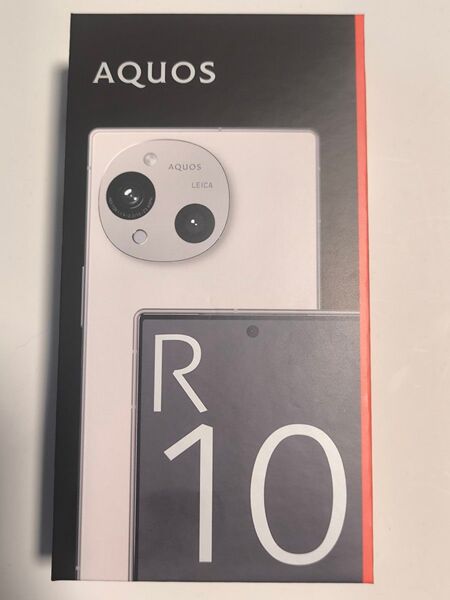 AQUOS R10 256 W RAM12GB ROM256GB カシミヤホワイト SIMフリー SHARP 新品未開封