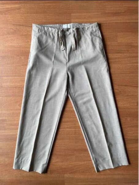 ヘリル HERILL WOOL TROPICAL EASY PANTS トロピカル イージー パンツ スラックス センタープレス