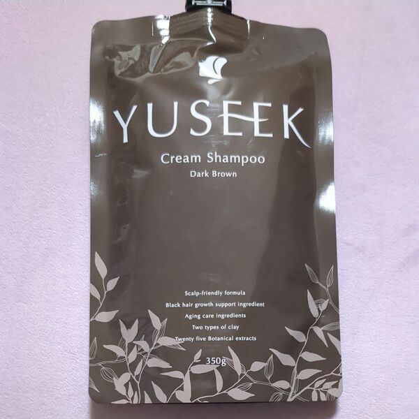 新品!YUSEEK クリームシャンプー ユーシーク ダークブラウン 350g