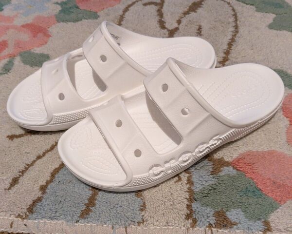 Crocs クロックス サンダル 24cmホワイト新品!