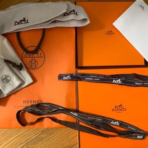 HERMES エルメス ショッパー リボン 空箱 保存袋 まとめ売り