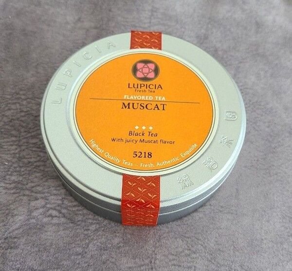 LUPICIA ルピシア 紅茶 缶 マスカット 茶葉