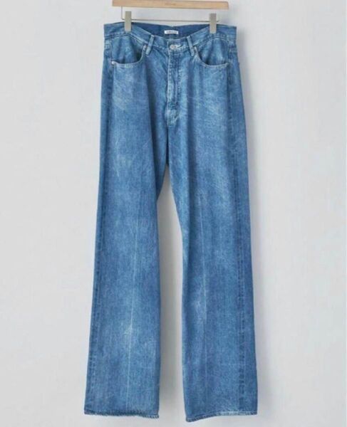 AURALEE 23ss Selvedge Faded Light Denim デニム