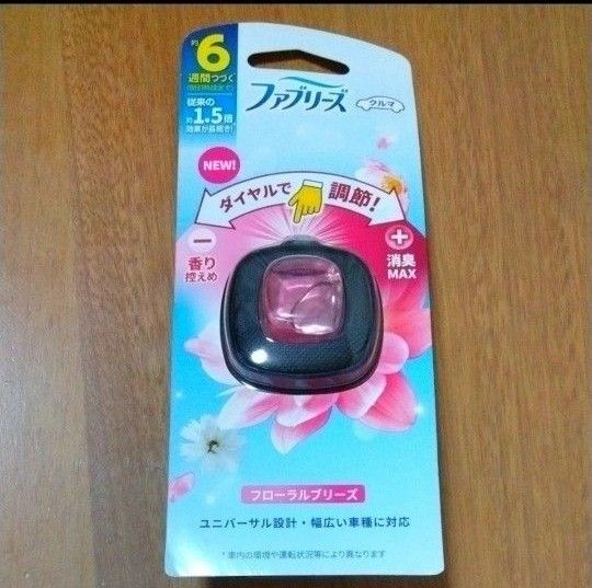 P&G ファブリーズ クルマ イージークリップ フローラルブリーズ 2ml × 1個