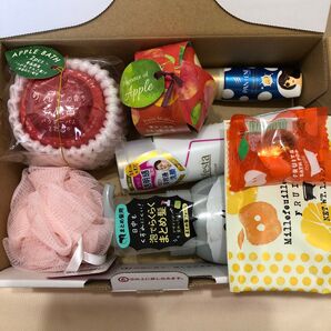 リーゼヘアスタイリングフォーム / パンテーンUVリペア / マンダムビフェスタ洗顔料 / りんごのバスグッズセット