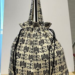 巾着トートバッグ