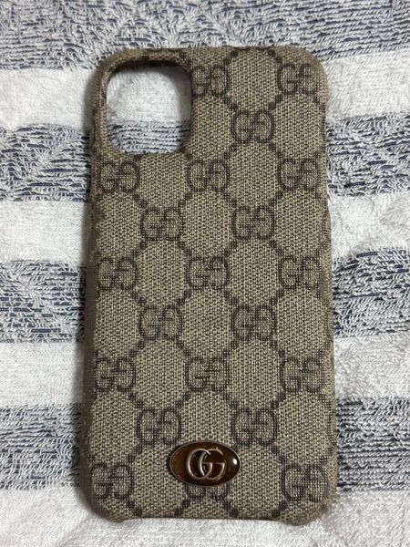 最終値下げ!GUCCI GGパターン iPhoneケース iPhone11 iPhoneXR