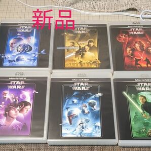 新品 スターウォーズ エピソード1〜6 MovieNEX Blu-ray DVD ディズニー ブルーレイ 特典映像