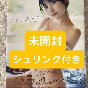 小鳥遊るい1st写真集 ことりあそび 未開封 シュリンク付き