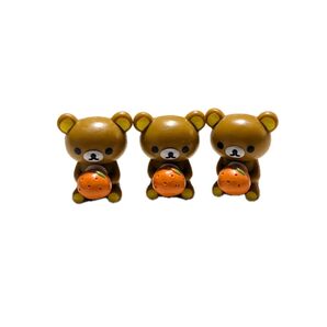 リラックマ フィギュア ミカン 3個セット