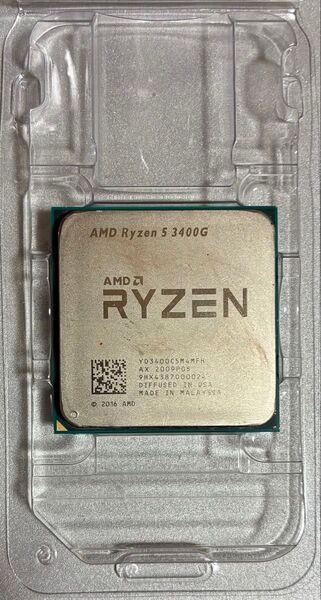 【中古】AMD Ryzen 5 3400G