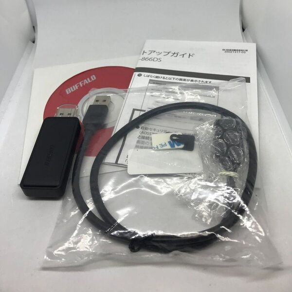 BUFFALO WiFi 無線LAN 子機 WI-U3-866DS 11ac 866+300Mbps USB3.0