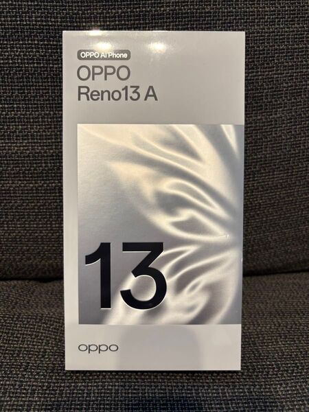 未開封新品「OPPO Reno13A OPG05 ルミナスネイビー SIMフリー」 キャリア版