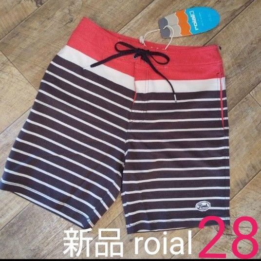 新品 ROIAL【28】水着 海パン スイムウェアメンズ サーフパンツ