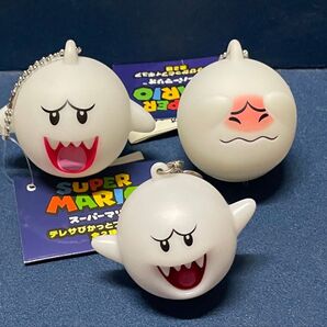 スーパーマリオ テレサ キーホルダー3体セット ぴかっとフィギュア UFJ ユニバーサルスタジオジャパン