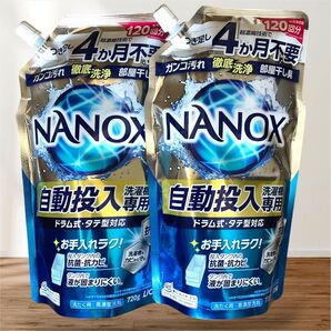 LION ナノックス 自動投入洗濯機専用 詰め替え 720g×2袋