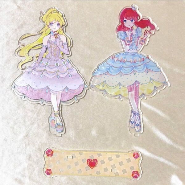 アイカツ フレンズ アクスタ 神城カレン 明日香ミライ セット
