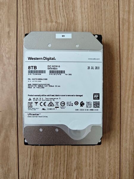 wd ハードディスク 8TB 7200