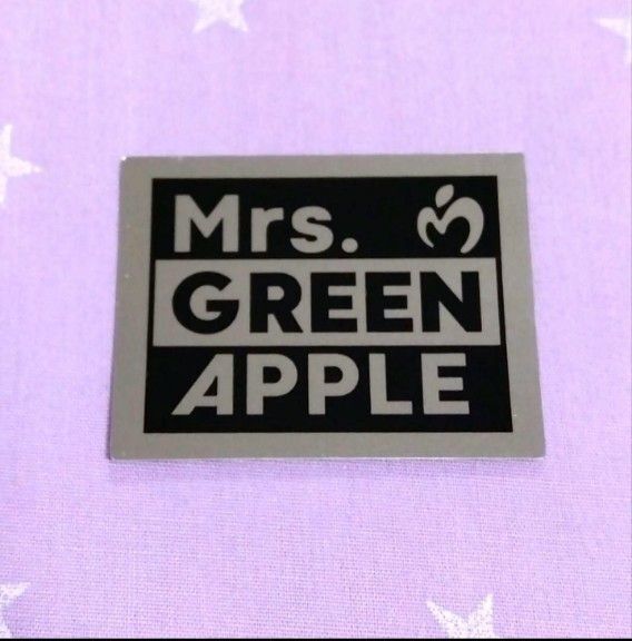 Mrs. GREEN APPLE ステッカー フレークシール ミセスグリーンアップル 四角
