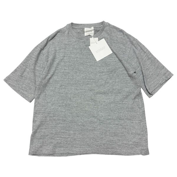 MACKINTOSH PHILOSOPHY マッキントッシュフィロソフィー パイル地 ポケットT 半袖 グレー 38 Mサイズ相当