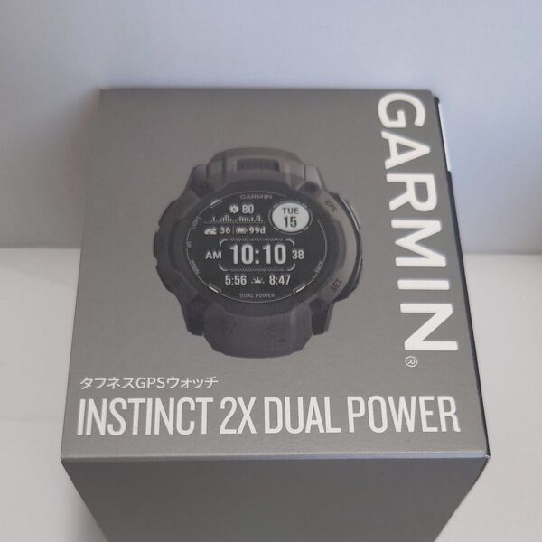 GARMIN Instinct 2X Dual Power ガーミン タフネスGPSウォッチ