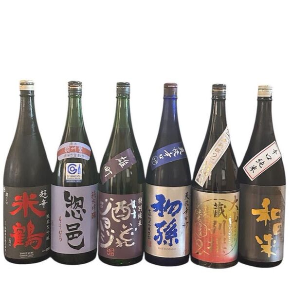 山形県の美味しい地酒 1800ml 6本セット