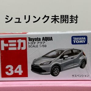 トミカ No34 トヨタ アクア