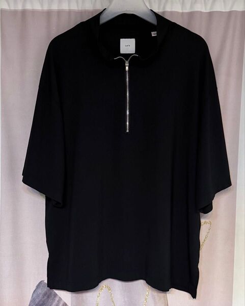 ルイス ハーフジップ プルオーバー レーヨン ラグランTシャツ 日本製