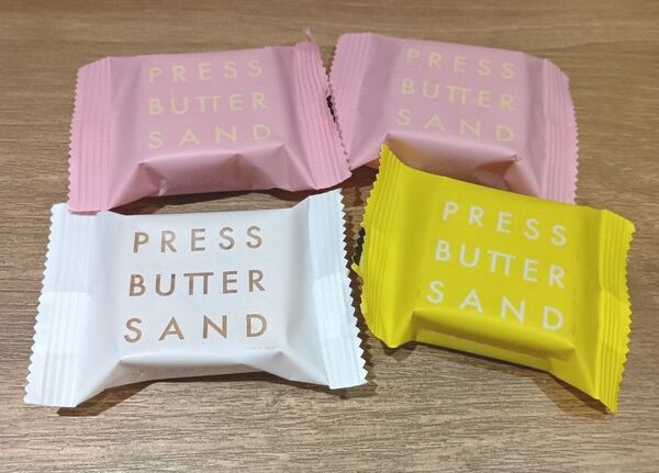 プレス バターサンド バターサンド、 レモン、桃セット