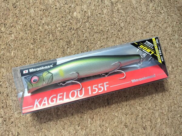 Megabass カゲロウ155F オボロアユ 新品 朧アユ