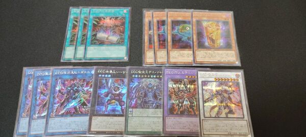 DDDデッキパーツ シクレア シークレット 遊戯王 まとめ売り 引退