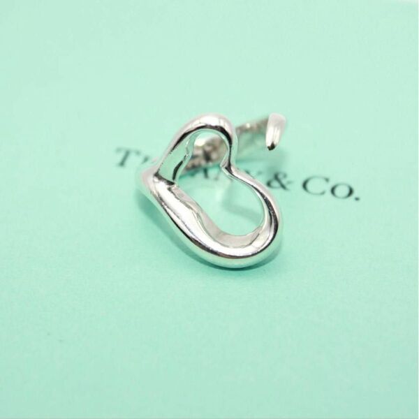 美品 Tiffany&Co. ティファニー オープンハート リング 指輪 10号