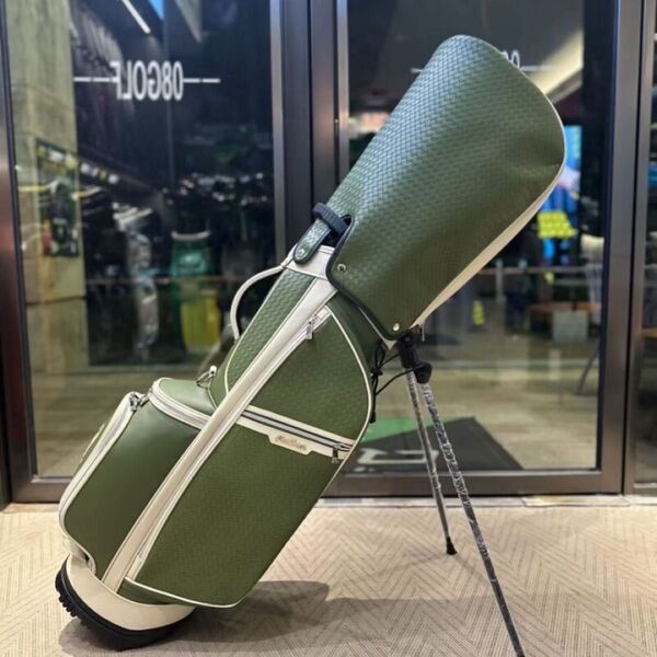 Malbon マルボンカラーグリーン ゴルフバッグ キャディバッグ 25新作