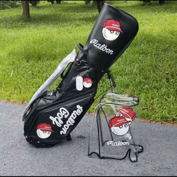 マルボンゴルフ malbon golf キャディバッグ 男女兼用 ゴルフバッグ
