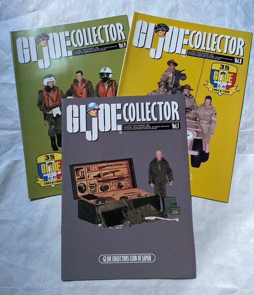 GI JOE COLLECTOR 会報誌 Vol.7,8,9 3冊セット