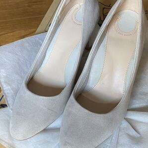送料込み!美品!RANDA COTTON STEPSパンプス、ベージュかかったグレー系色、24.5