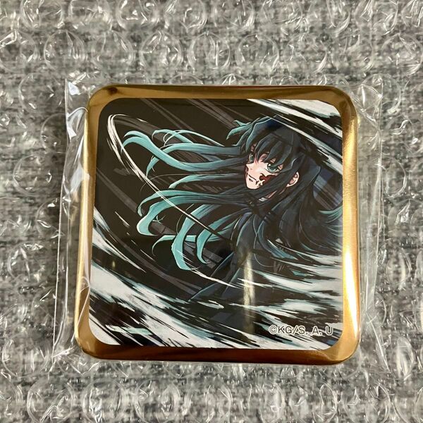 鬼滅の刃 刀鍛冶の里編 お楽しみくじ スクエア缶バッジ 時透無一郎