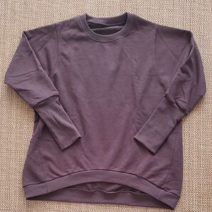 トレーナー 無地茶色