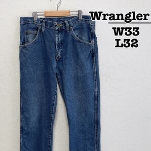 Wrangler ジーンズ ブルー W33L32 レギュラーフィット メキシコ製