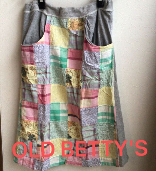 OLD BETTEY'S パッチワークskirt
