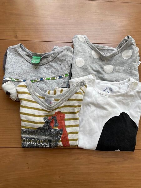 こども 80cm Tシャツ 半袖 Burberry ragmart hakkababy 西松屋 保育園のお着替えなどに