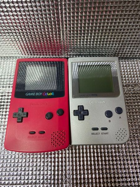 ゲームボーイカラー・ ゲームボーイポケット2台