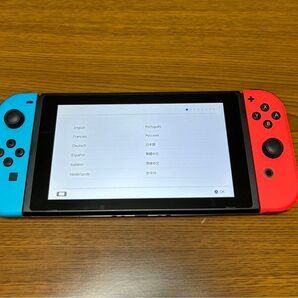 Nintendo Switch ニンテンドースイッチ 任天堂 Joy-Con ネオンレッド ネオンブルー