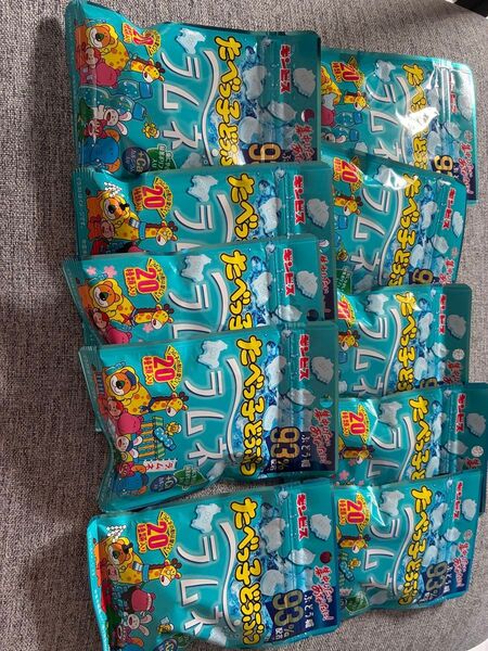 ギンビス たべっ子どうぶつラムネ 10袋 セット お菓子