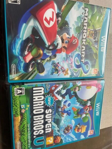 WIiU マリオカート マリオブラザーズ 2本セット ソフト