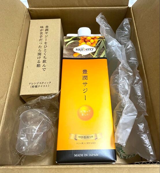 豊潤サジー 720ml & アレンジスティック付き