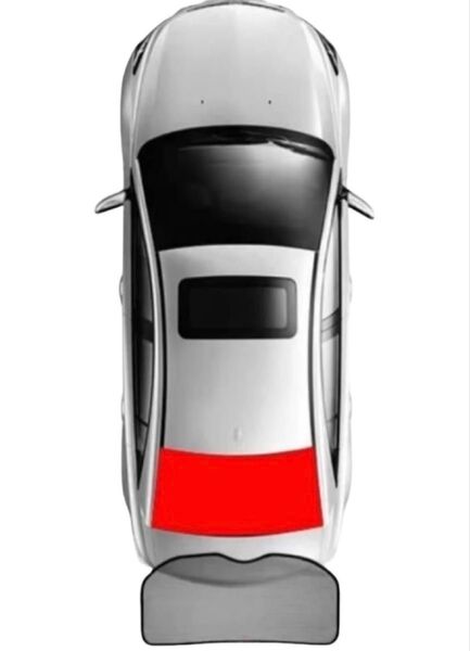 スバル XV 3代目 GT3/GT7/GTE型 リアガラスメッシュサンシェード 車窓日よけ