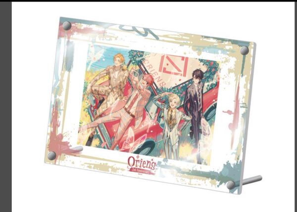 Oriens 2nd Anniversary アクリルフレーム&ブロマイド風カードセット 佐伯 赤城 宇佐美 緋八