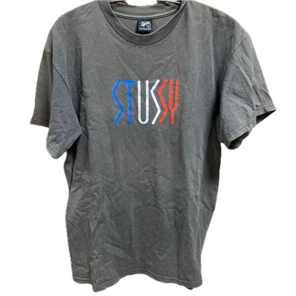 STUSSY ステューシー Tシャツ ヴィンテージプリント Mサイズ 古着