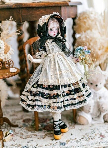 Melody.C様製 Berry Bear ワンピースセット(S) SDM、MDD